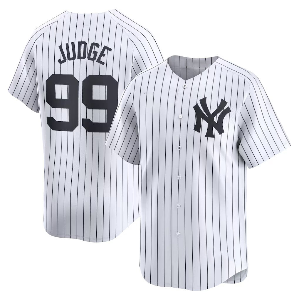 seanshop  New York Yankees #99 Aaron Judge White  Home Limited Player Jerseys
