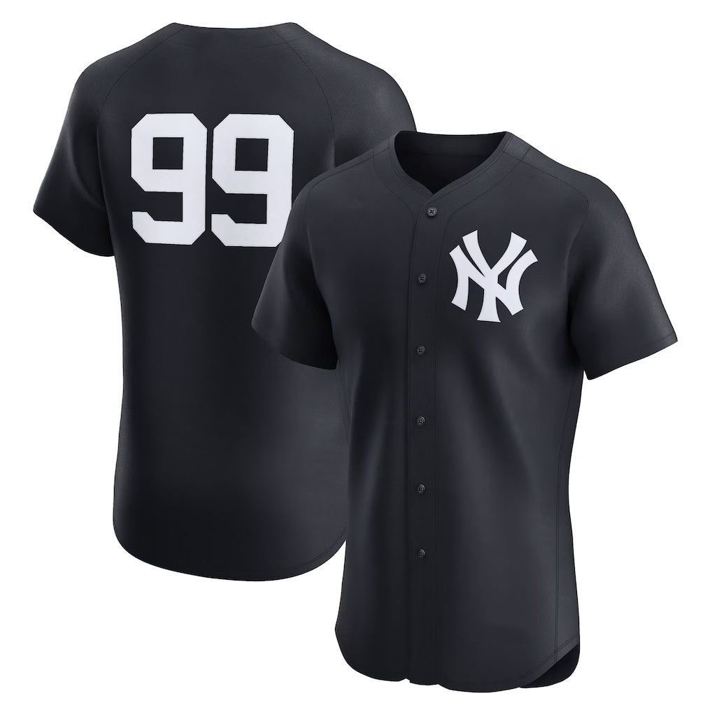 seanshop  New York Yankees #99 Aaron Judge Navy  Alternate 2 Elite Jersey