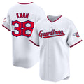 seanshop  Cleveland Guardians #38 Steven Kwan White  Home Limited Stitched Jersey