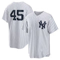seanshop  New York Yankees #45 Gerrit Cole White  Home Replica Player Name Jersey