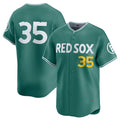 seanshop Boston Red Sox #35 Garrett Crochet Green  2025 City Connect Limited Stitched Jersey