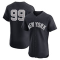 seanshop  New York Yankees #99 Aaron Judge Navy  Alternate 1 Elite Player Jersey