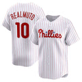 seanshop  Philadelphia Phillies #10 J.T. Realmuto White  Home Limited Player Jersey