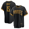 seanshop  Pittsburgh Pirates #15 Oneil Cruz Black  2026 City Connect Stadium Jersey
