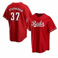 seanshop Cincinnati Reds #37 Tyler Stephenson Red  Cool Base Jersey