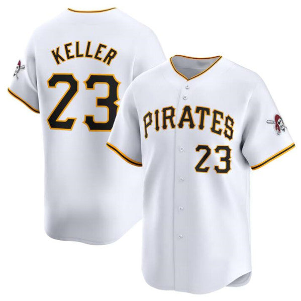 seanshop  Pittsburgh Pirates #23 Mitch Keller White  Home Limited Stitched Jersey