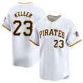 seanshop  Pittsburgh Pirates #23 Mitch Keller White  Home Limited Stitched Jersey