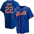 seanshop  New York Mets #22 Juan Soto Royal  2024 Cool Base Limited Stitched Jersey