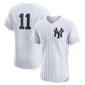 seanshop  New York Yankees #11 Anthony Volpe White  Home Elite Jersey