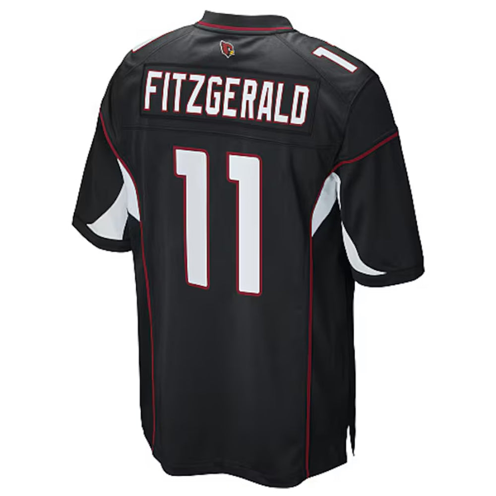 Seanshop A.Cardinals #11 Larry Fitzgerald Player Black Game Stitched Jerseys