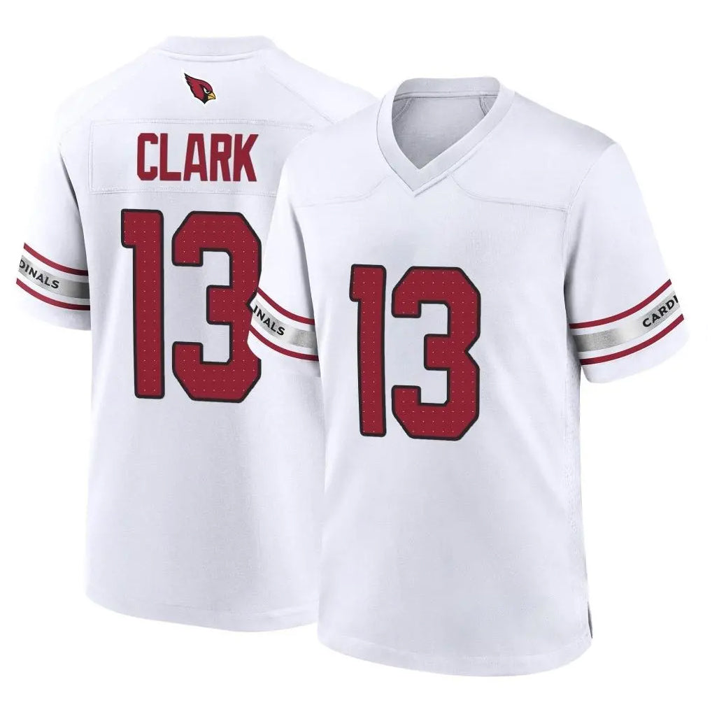 Seanshop A.Cardinals #13 Kei'Trel Clark Player White Home Game Stitched Jerseys