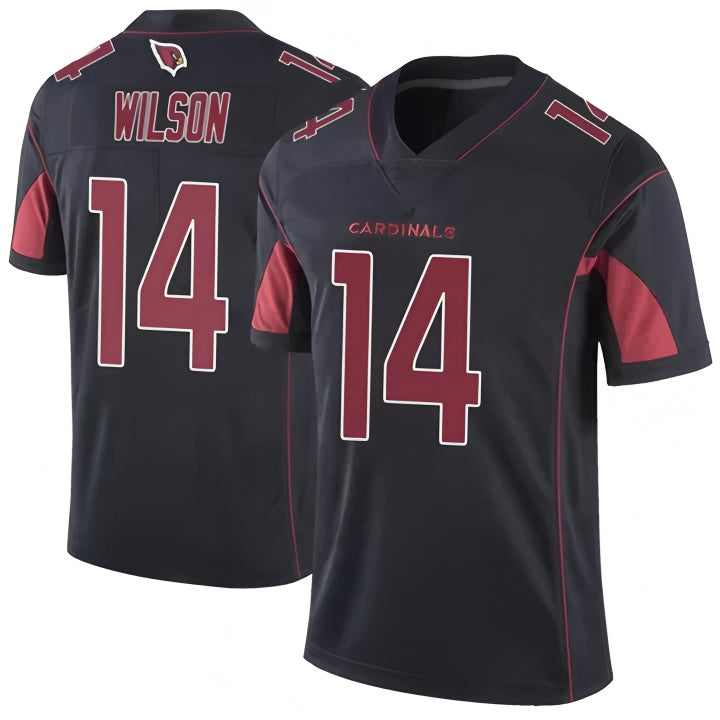 Seanshop A.Cardinals #14 Michael Wilson Player Black Vapor Limited Elite Home Game Stitched Jerseys