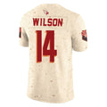 Seanshop A.Cardinals #14 Michael Wilson Player Cream Rivalries Collection Vapor Limited Home Game Stitched Jerseys