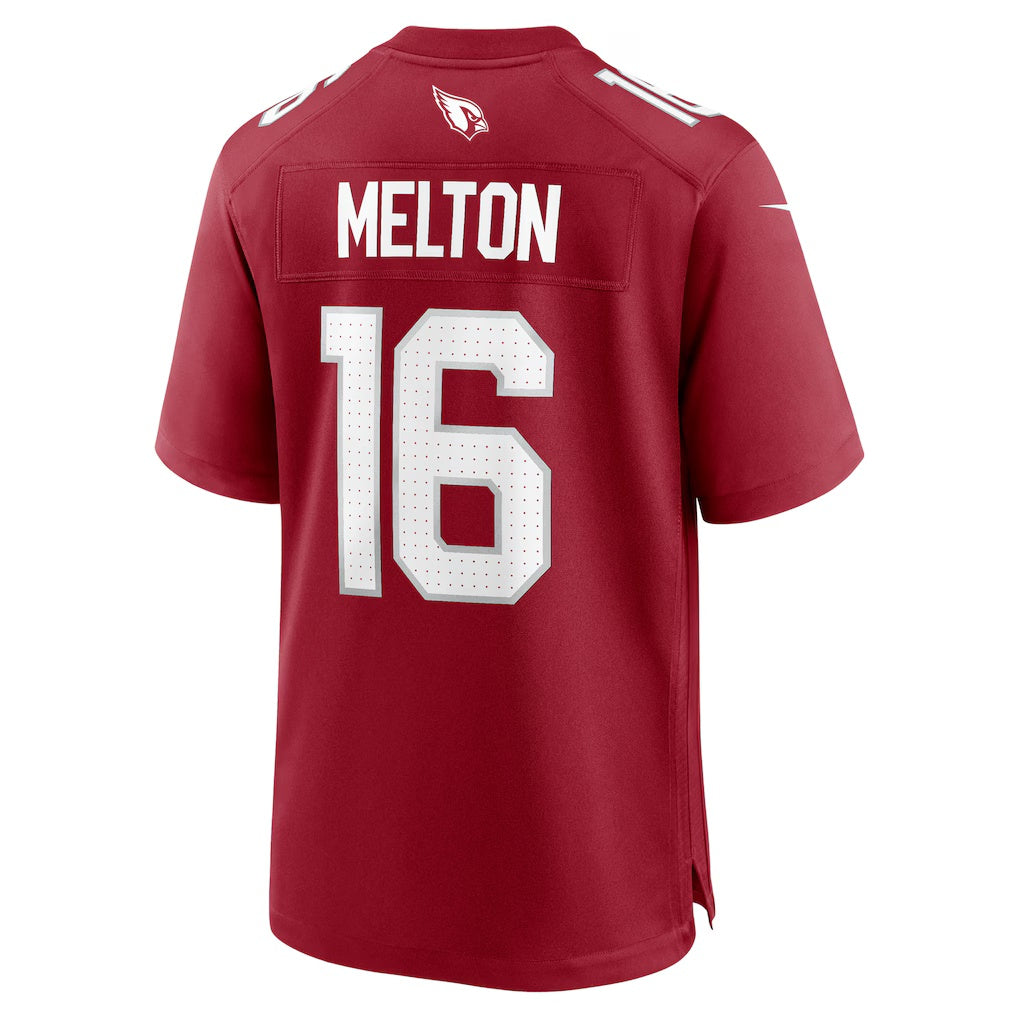Seanshop A.Cardinals #16 Max Melton Cardinal Team Game Jersey