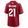 Seanshop A.Cardinals #21 Garrett Williams Cardinal Game Jersey
