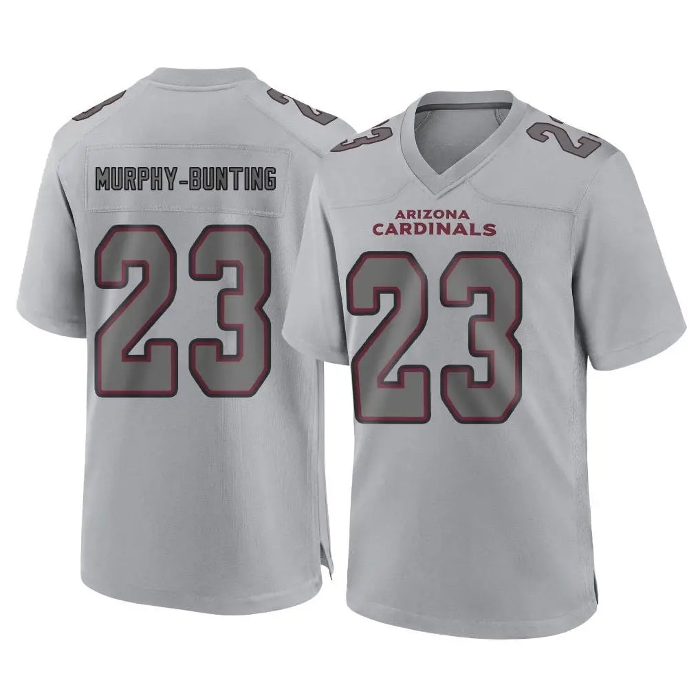Seanshop A.Cardinals #23 Sean Murphy-Bunting Player Gray Fashion Home Game Stitched Jerseys