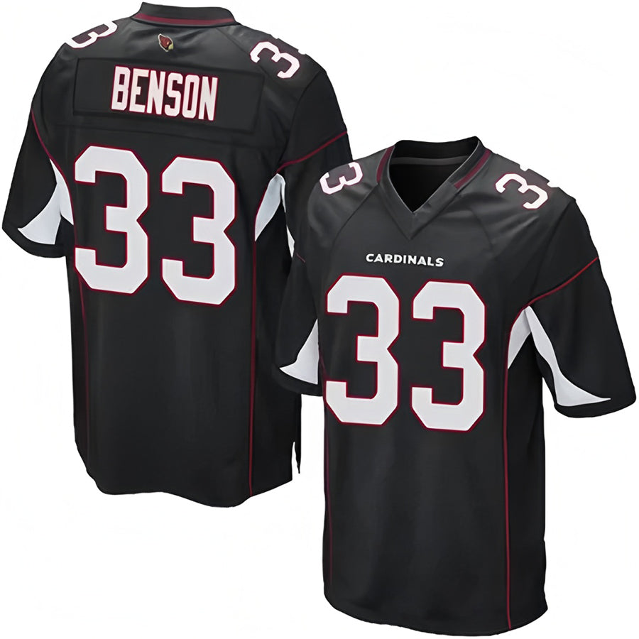 Seanshop A.Cardinals #33 Trey Benson Player Black Alternate Game Stitched Jerseys