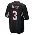 Seanshop A.Cardinals #3 Budda Baker Player Black Alternate Game Stitched Jerseys