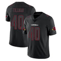 Seanshop A.Cardinals #40 Pat Tillman Player Black Impact Limited Home Game Stitched Jerseys