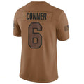 Seanshop A.Cardinals #6 James Conner Player Brown Limited Salute To Service Game Stitched Jerseys