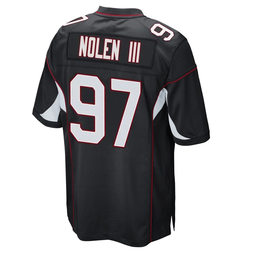 Seanshop A.Cardinals #97 Walter Nolen III Player Black Home Game Stitched Jerseys