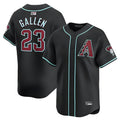 Seanshop A.Diamondbacks #23 Zac Gallen Player Black Replica Game Stitched Jerseys