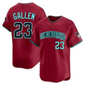 Seanshop A.Diamondbacks #23 Zac Gallen Player Red Blue reserve Replica Game Stitched Jerseys