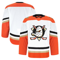 Seanshop A.Ducks White Away Authentic Pro Jerseys