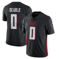 Seanshop A.Falcons #0 Divine Deablo Player Black Vapor Limited Home Game Stitched Jerseys