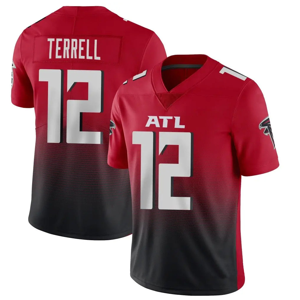 Seanshop A.Falcons #12 Avieon Terrell Player Red Vapor Untouchable Limited Home Game Stitched Jerseys