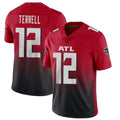 Seanshop A.Falcons #12 Avieon Terrell Player Red Vapor Untouchable Limited Home Game Stitched Jerseys