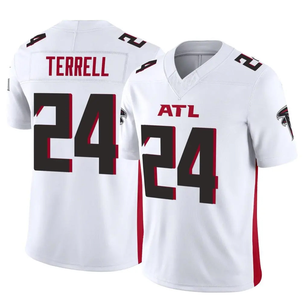 Seanshop A.Falcons #24 A.J. Terrell Player Vapor F.U.S.E. Limited Whtie Stitched Jerseys