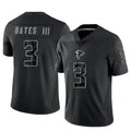 Seanshop A.Falcons #3 Jessie Bates III Player Black RFLCTV Limited Stitched Jerseys