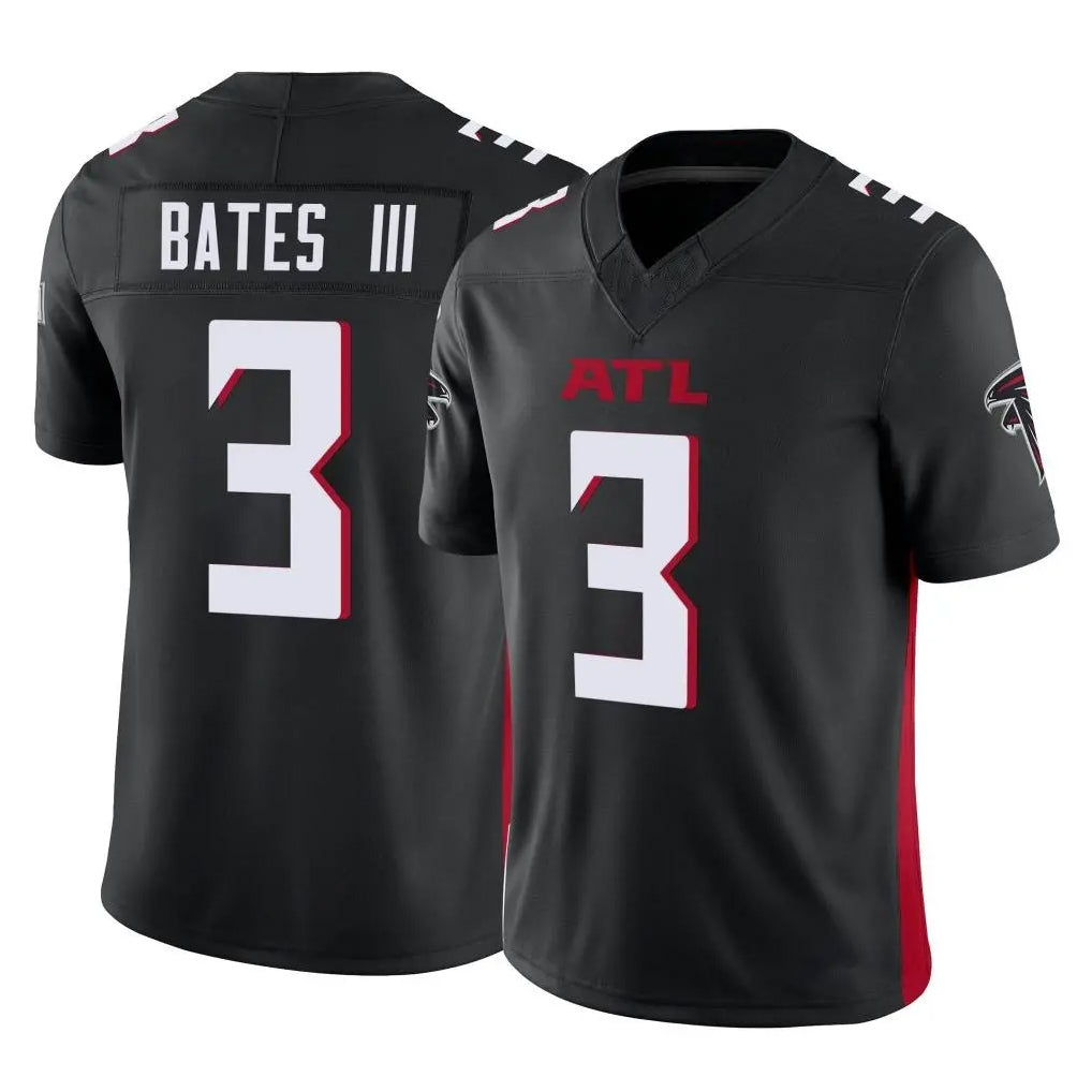 Seanshop A.Falcons #3 Jessie Bates III Player Black Vapor F.U.S.E. Limited Home Game Stitched Jerseys