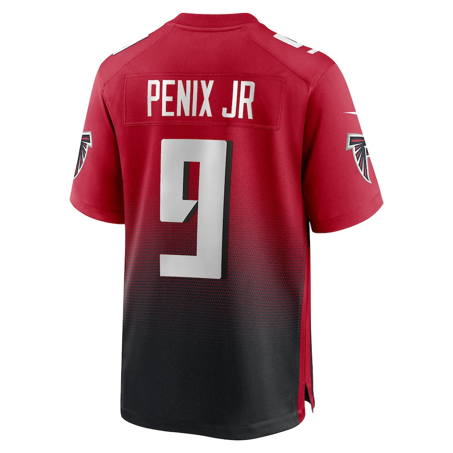 Seanshop A.Falcons #9 Michael Penix Jr. Player Red Home Game Stitched Jerseys
