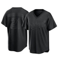 Seanshop Athletics #21 Tyler Soderstrom Player Black Replica Pitch Fashion Stitched Jersey