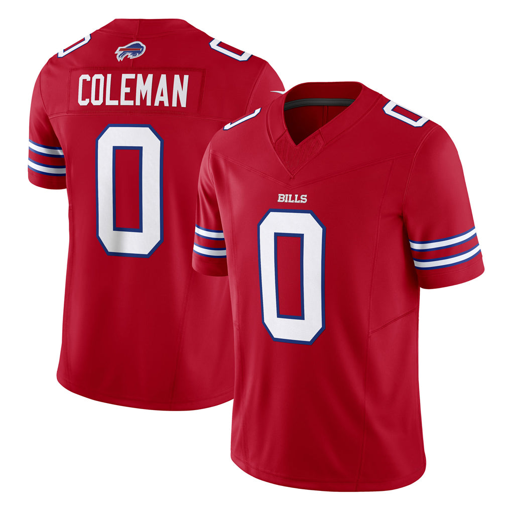 Seanshop B.Bills #0 Keon Coleman Player Red Vapor F.U.S.E. Jersey Limited Home Game Stitched Jerseys