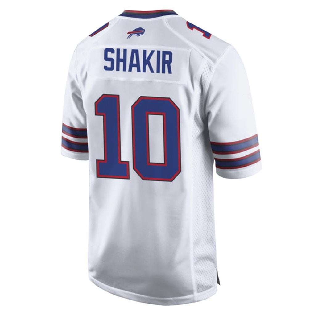 Seanshop B.Bills #10 Khalil Shakir Player White Home Game Stitched Jerseys