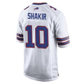 Seanshop B.Bills #10 Khalil Shakir Player White Home Game Stitched Jerseys