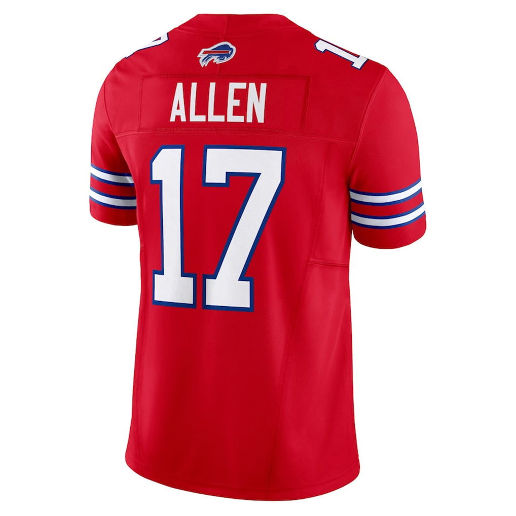 Seanshop B.Bills #17 Josh Allen Player Red Vapor F.U.S.E. Limited Home Game Stitched Jerseys