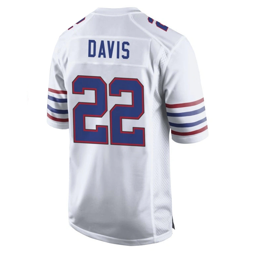 Seanshop B.Bills #22 Ray Davis Player White Alternate Limited Home Game Stitched Jerseys