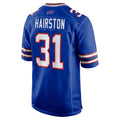 Seanshop B.Bills #31 Maxwell Hairston Player Royal Home Game Stitched Jerseys