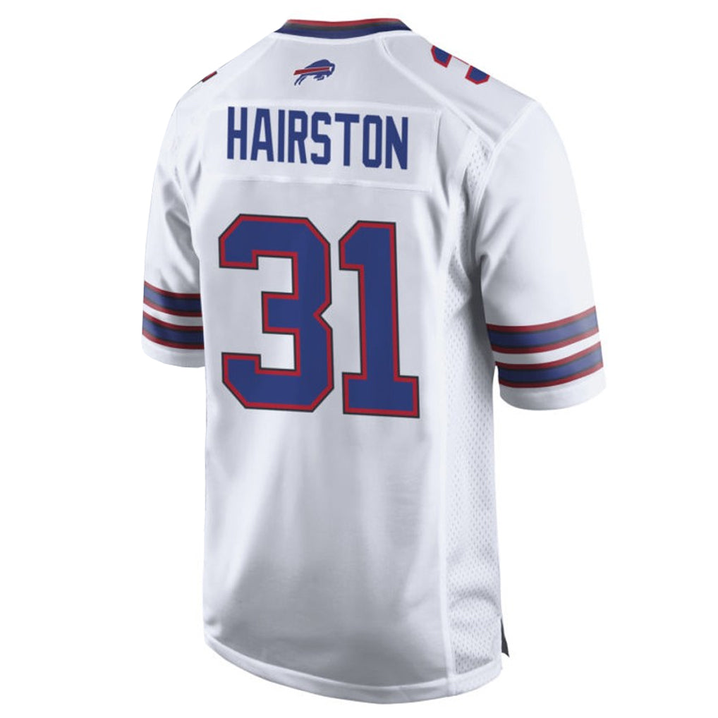 Seanshop B.Bills #31 Maxwell Hairston Player White Home Game Stitched Jerseys