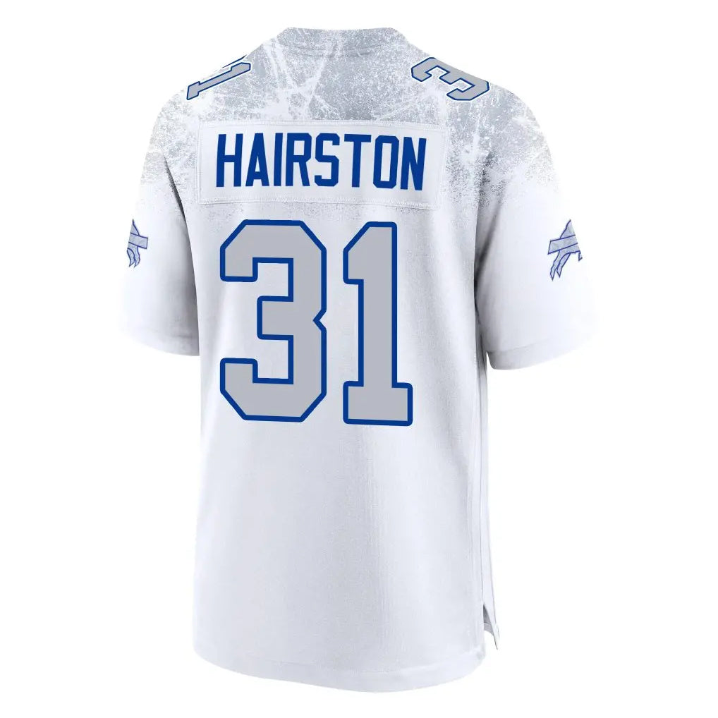 Seanshop B.Bills #31 Maxwell Hairston Player White Rivalries Collection Game Stitched Jerseys