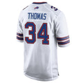 Seanshop B.Bills #34 Thurman Thoma Player White Home Game Stitched Jerseys