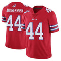 Seanshop B.Bills #44 Joe Andreessen Player Red Vapor Untouchable Limited Stitched Jerseys