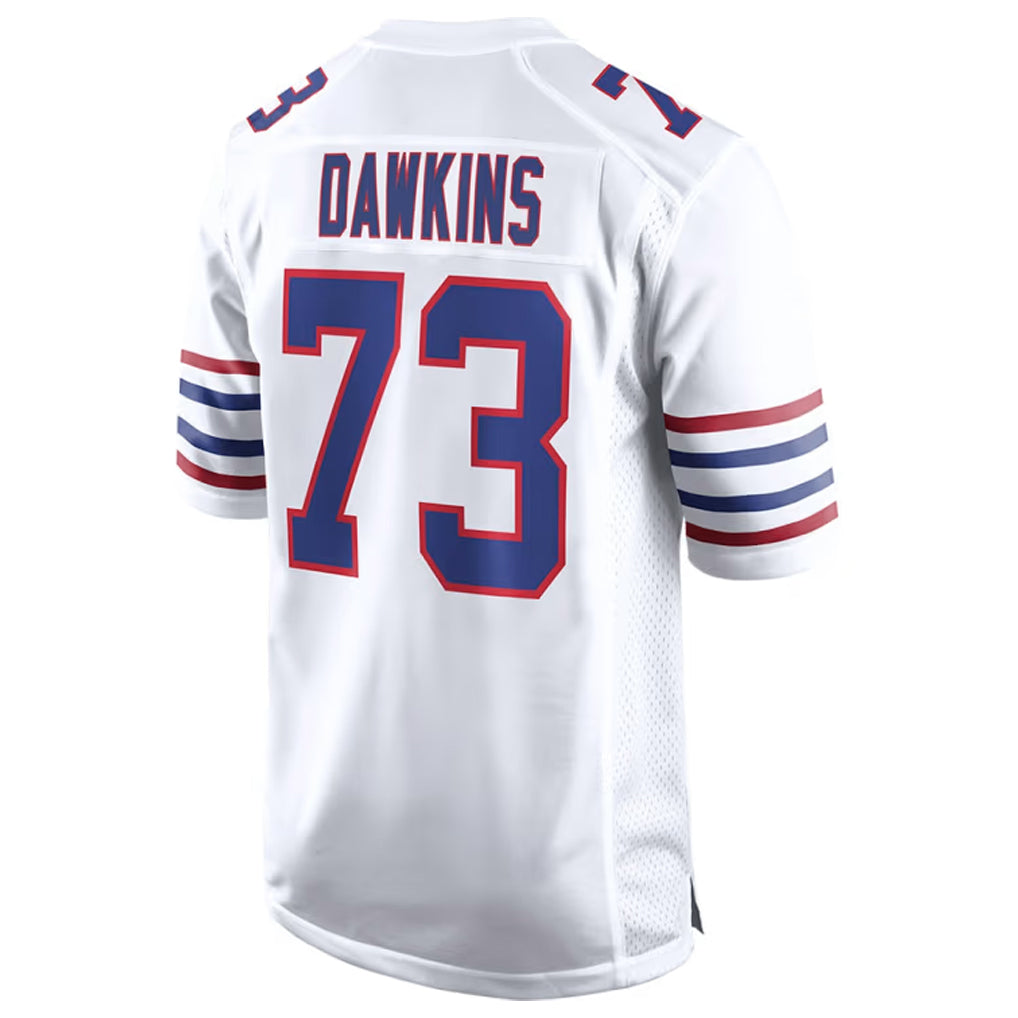 Seanshop B.Bills #73 Dion Dawkins Player White Alternate Limited Home Game Stitched Jerseys