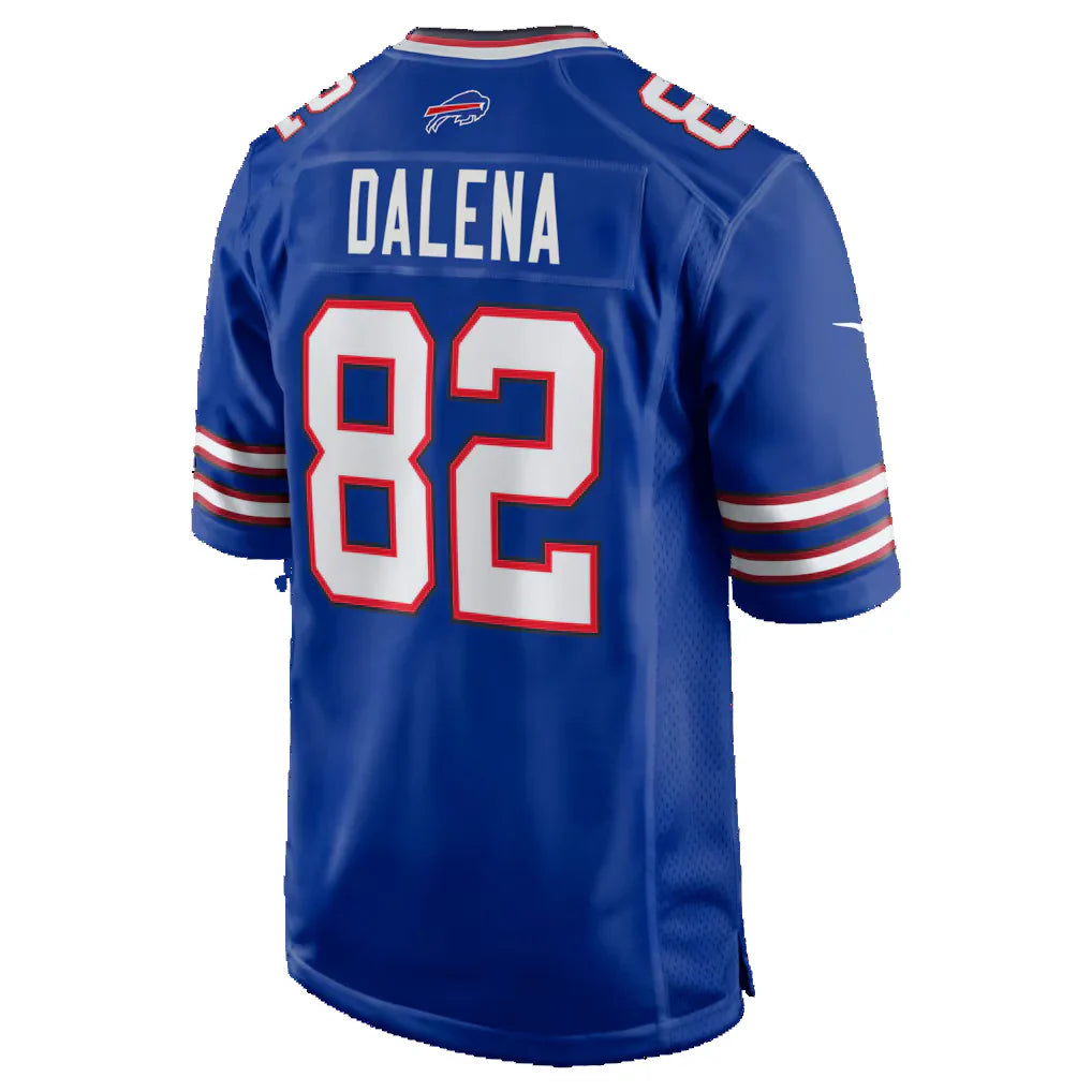 B.Bills #82 Mac Dalena Royal  Game Stitched Jerseys