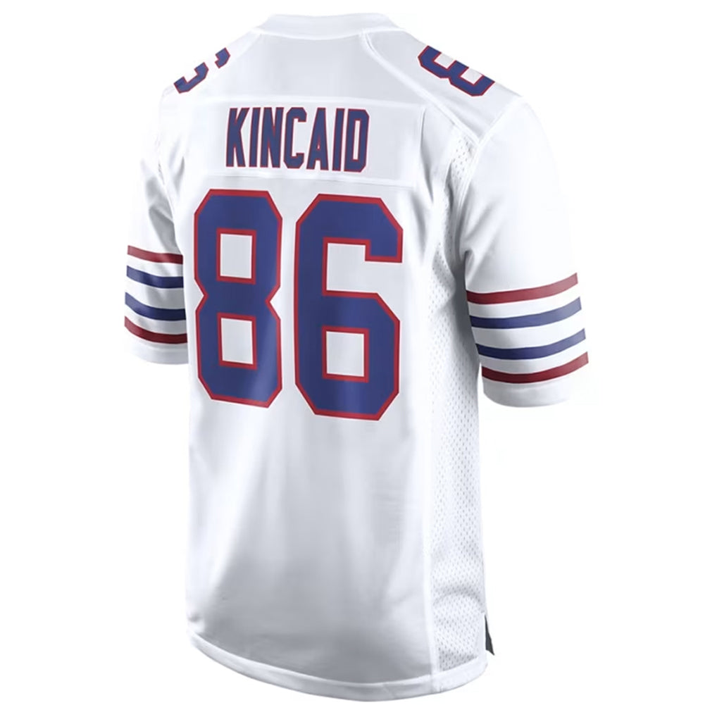 Seanshop B.Bills #86 Dalton Kincaid Player White Alternate Game Stitched Jerseys