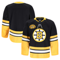 Seanshop B.Bruins Black 100th Anniversary Authentic Pro Stitched Jerseys